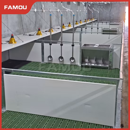 Pig Farming Equipment Nursery Piglets Pen Flooring Plastic Slat
