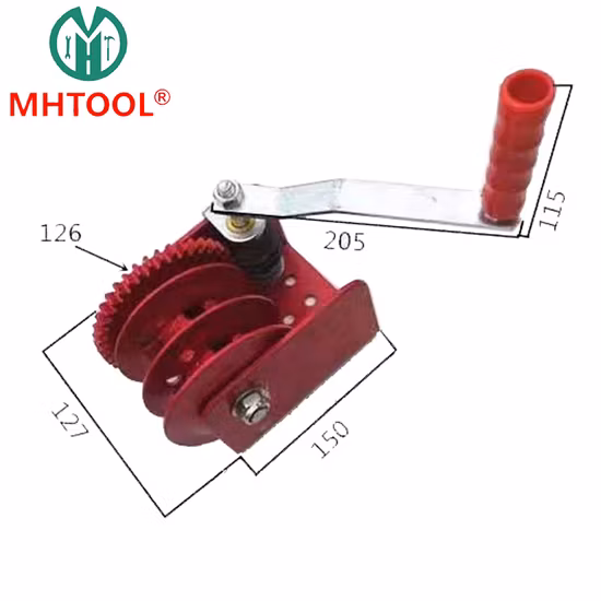Manual Winch 1200b for Poultry Farm Ventilation Side Window System